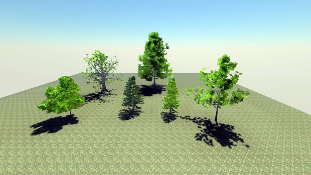 Procedural Tree Generation